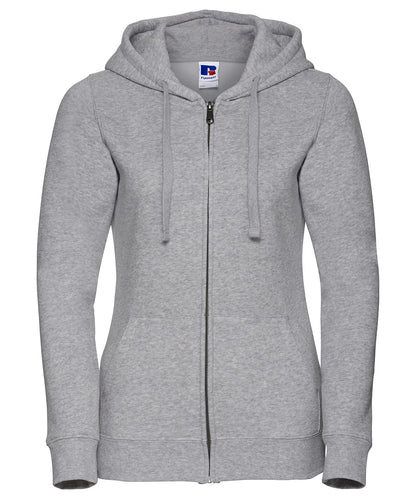 Russell Women's authentic zipped hooded sweatshirt Light Oxford*