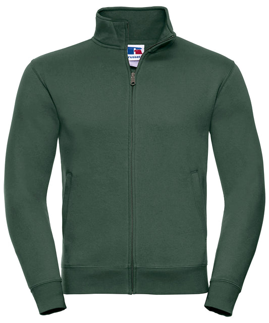 Russell Authentic sweatshirt jacket Bottle Green