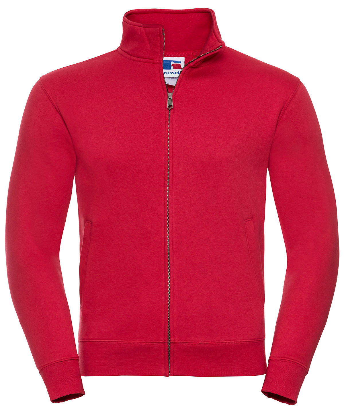 Russell Authentic sweatshirt jacket Classic Red
