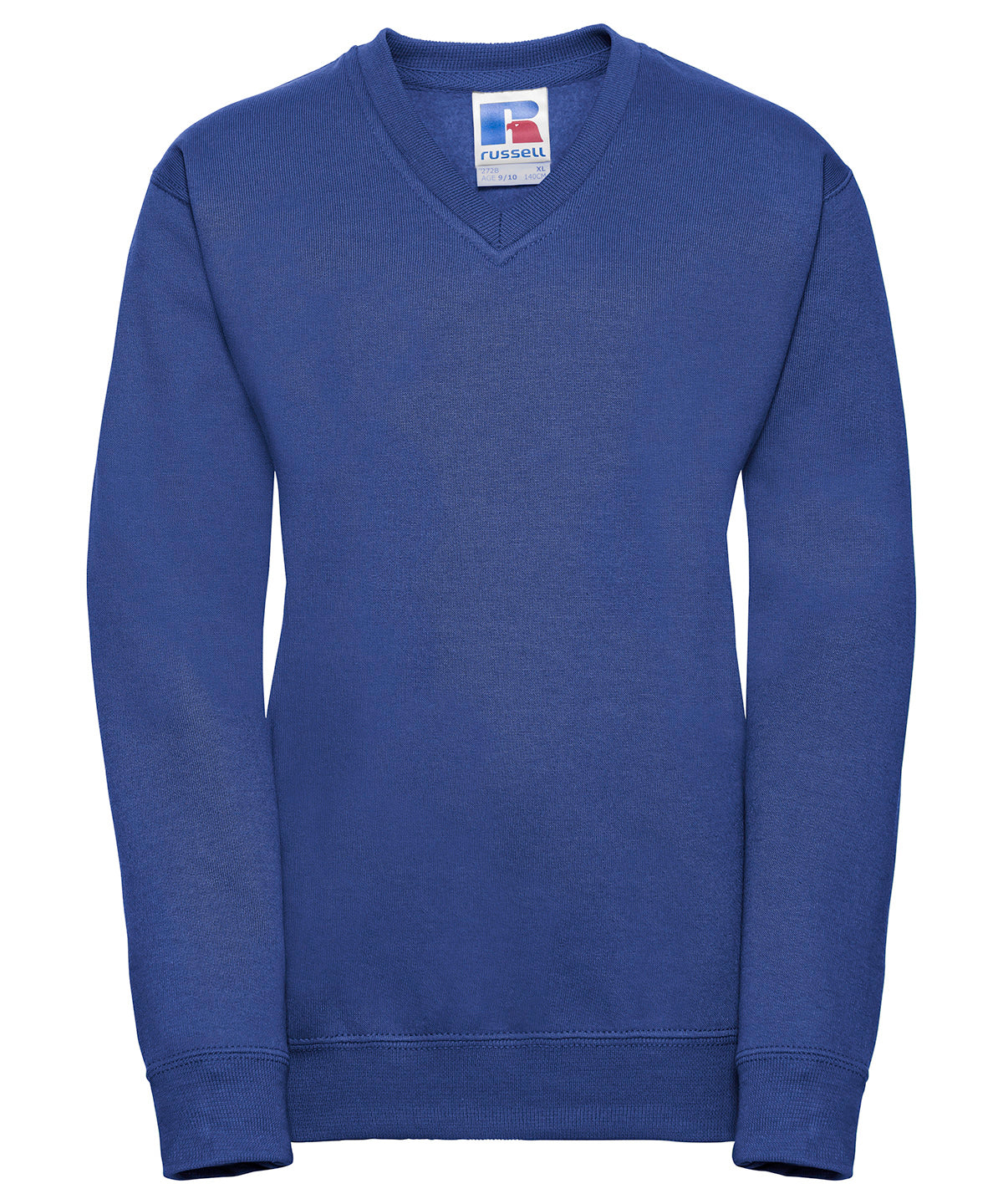 Russell Kids v-neck sweatshirt Bright Royal
