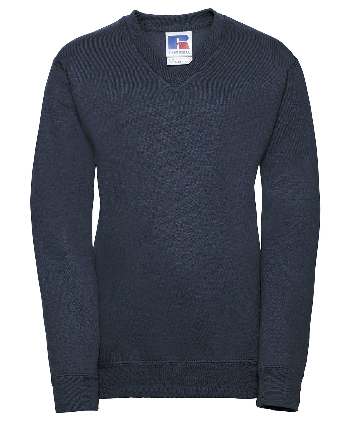 Russell Kids v-neck sweatshirt French Navy