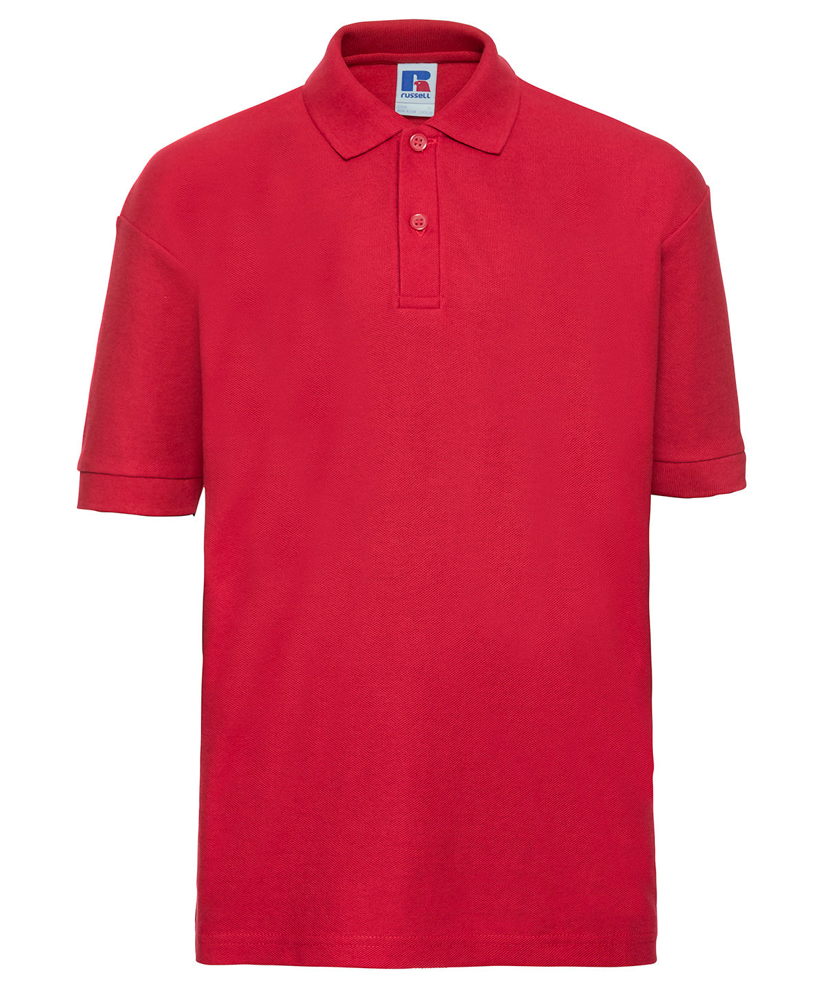 Russell Kids polo shirt Bright Red