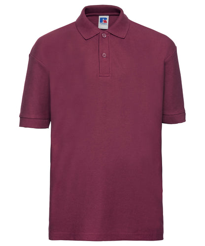 Russell Kids polo shirt Burgundy