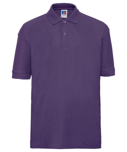 Russell Kids polo shirt Purple