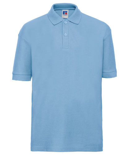 Russell Kids polo shirt Sky