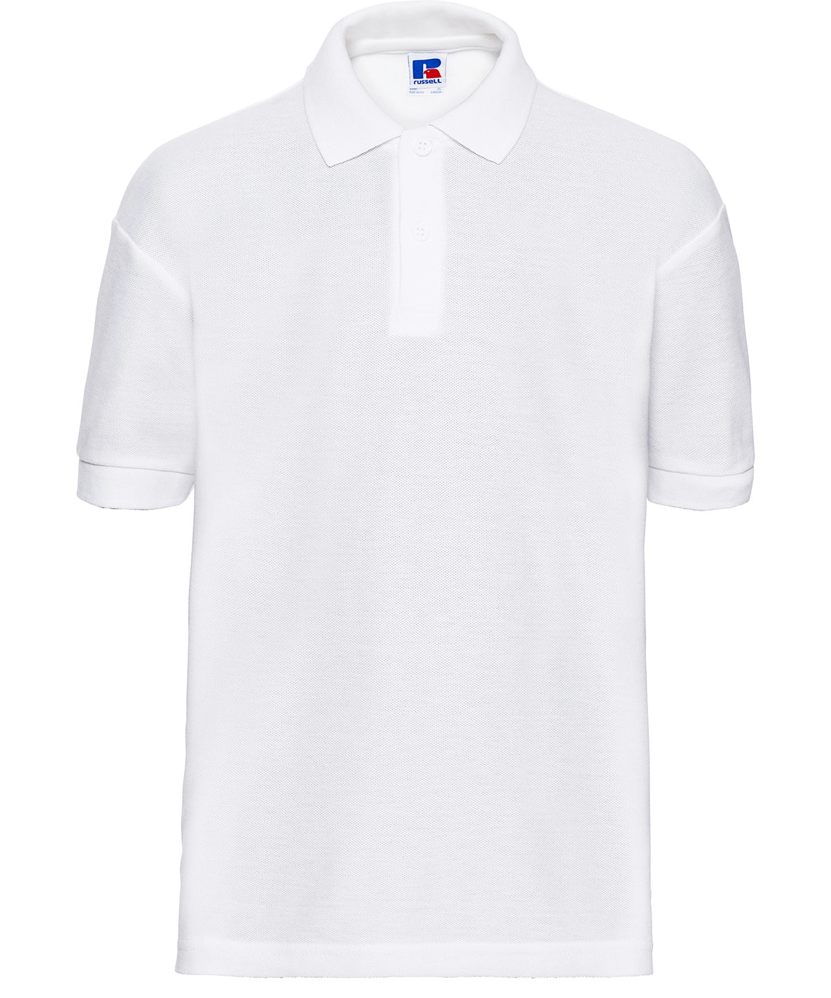 Russell Kids polo shirt White