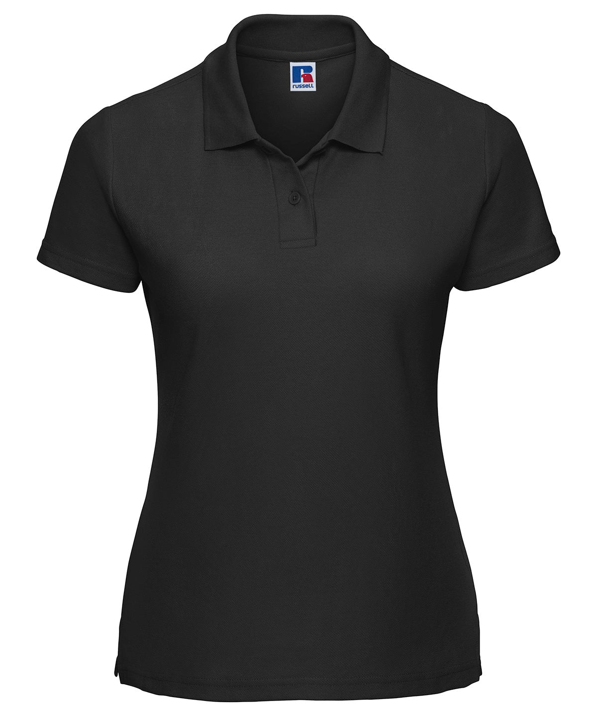 Russell Women's classic polycotton polo Black