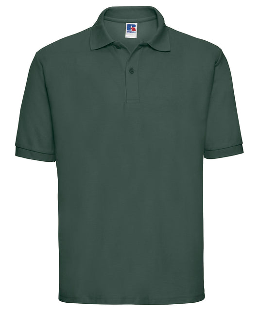 Russell Classic polycotton polo Bottle Green*