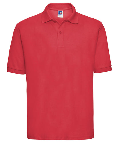 Russell Classic polycotton polo Bright Red