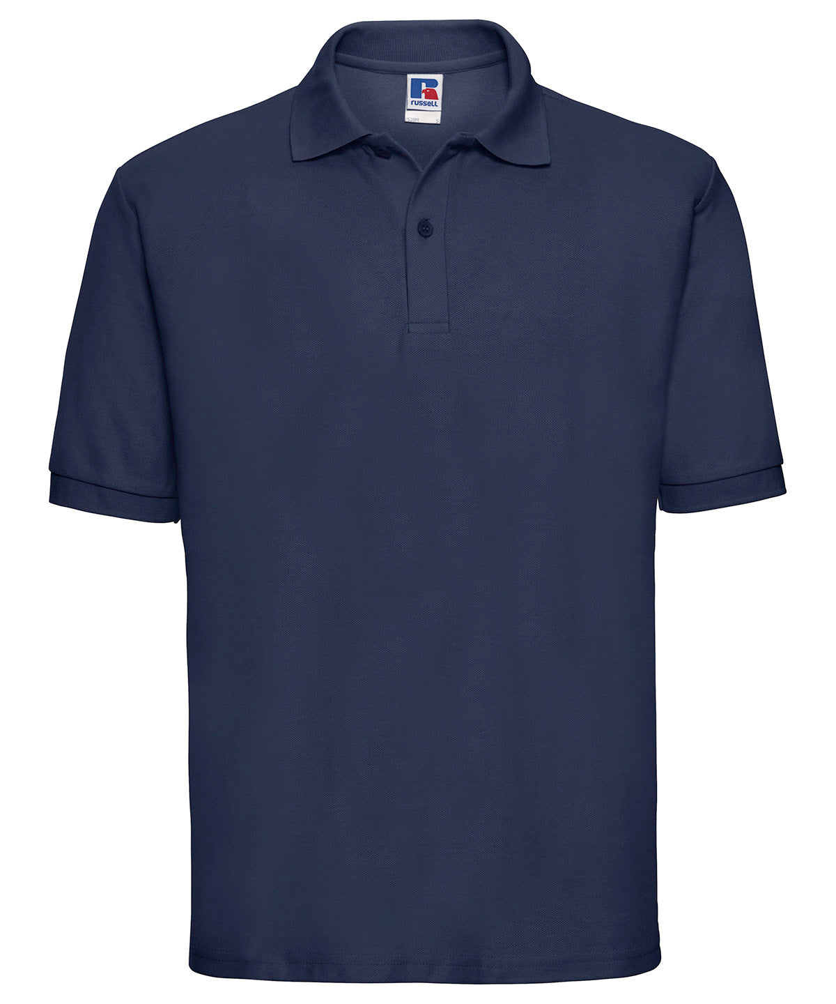 Russell Classic polycotton polo French Navy*†