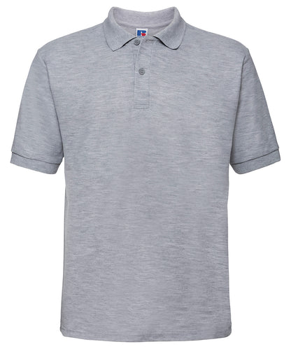 Russell Classic polycotton polo Light Oxford*