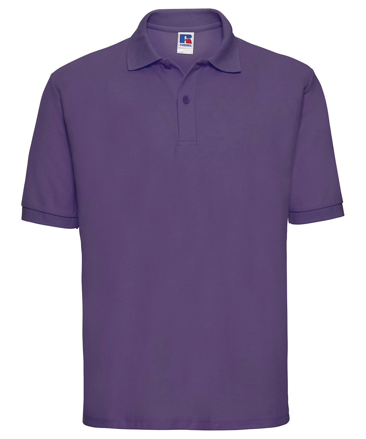 Russell Classic polycotton polo Purple
