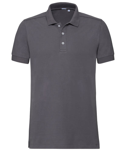 Russell Stretch polo Convoy Grey