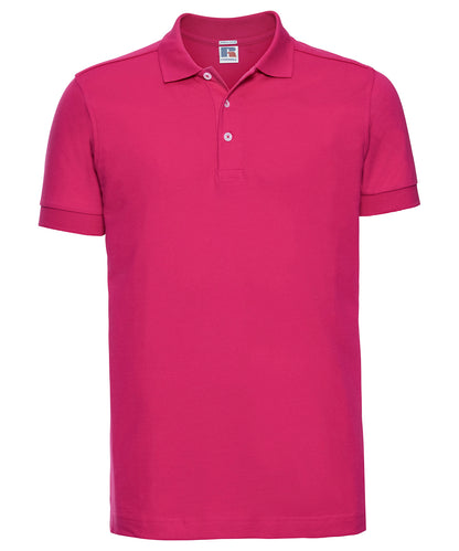 Russell Stretch polo Fuchsia