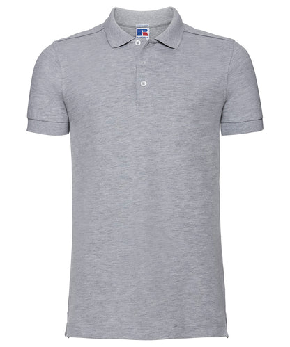 Russell Stretch polo Light Oxford