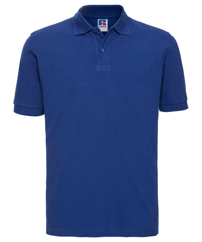 Russell Classic cotton piqué polo Bright Royal