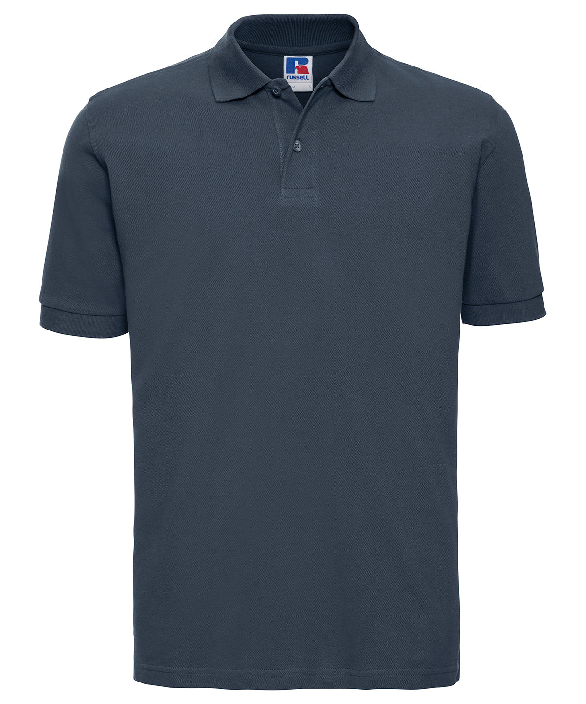 Russell Classic cotton piqué polo French Navy*