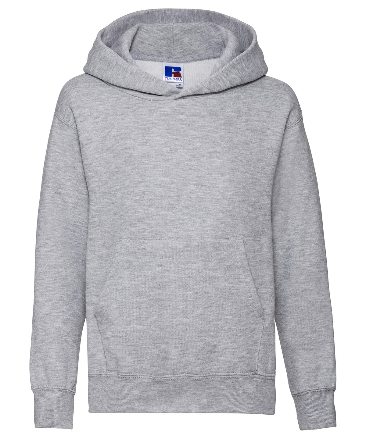 Russell Kids hooded sweatshirt Light Oxford