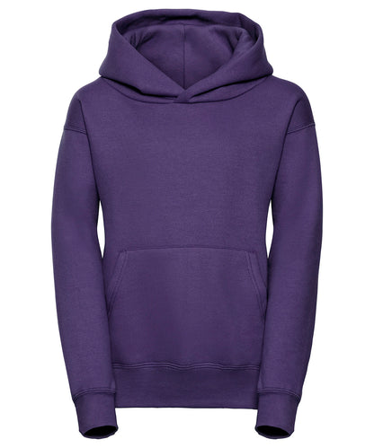 Russell Kids hooded sweatshirt Purple