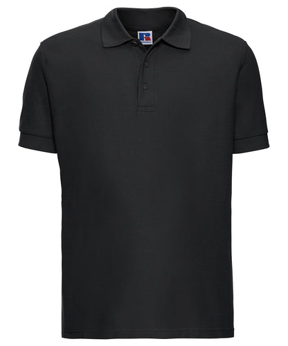 Russell Ultimate classic cotton polo Black
