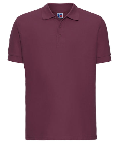 Russell Ultimate classic cotton polo Burgundy