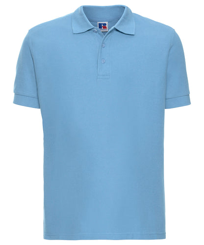 Russell Ultimate classic cotton polo Sky