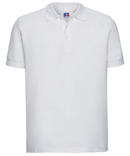 Russell Ultimate classic cotton polo White