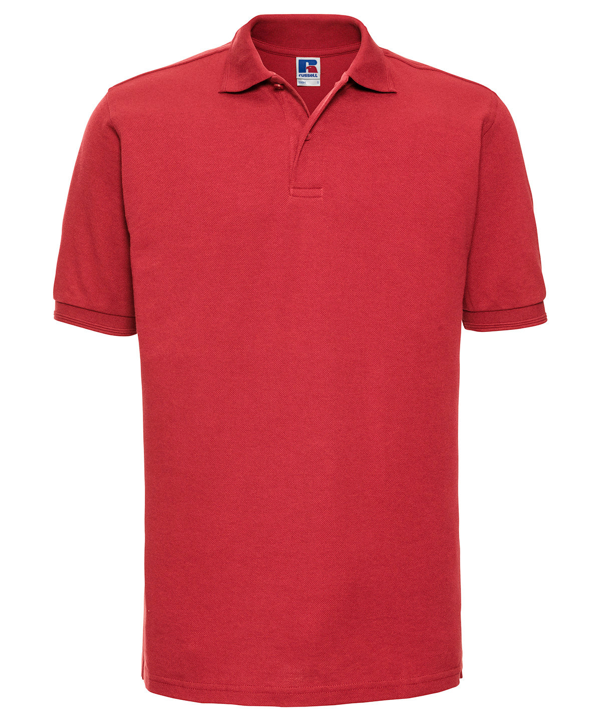 Russell Hard-wearing 60°C wash polo Bright Red