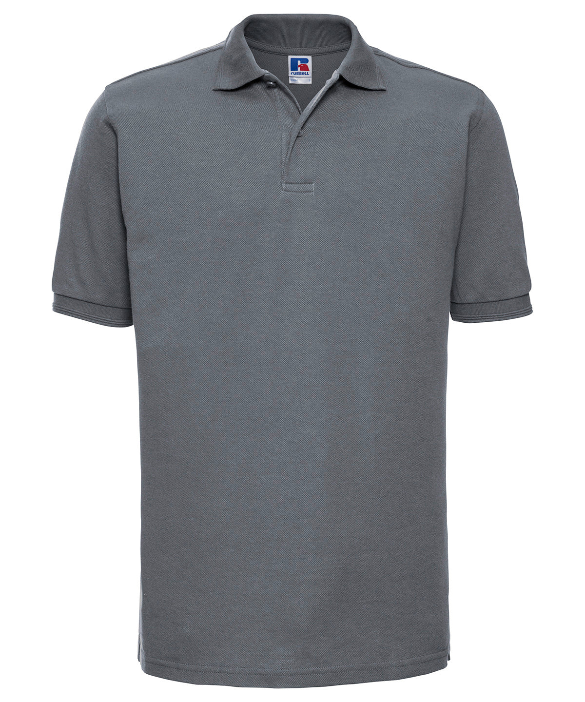 Russell Hard-wearing 60°C wash polo Convoy Grey