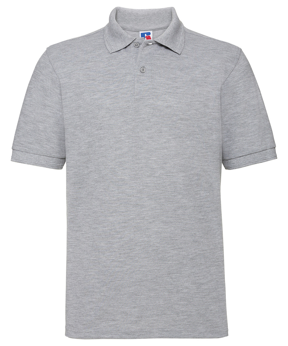 Russell Hard-wearing 60°C wash polo Light Oxford