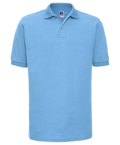 Russell Hard-wearing 60°C wash polo Sky