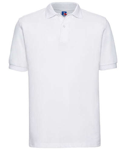 Russell Hard-wearing 60°C wash polo White*