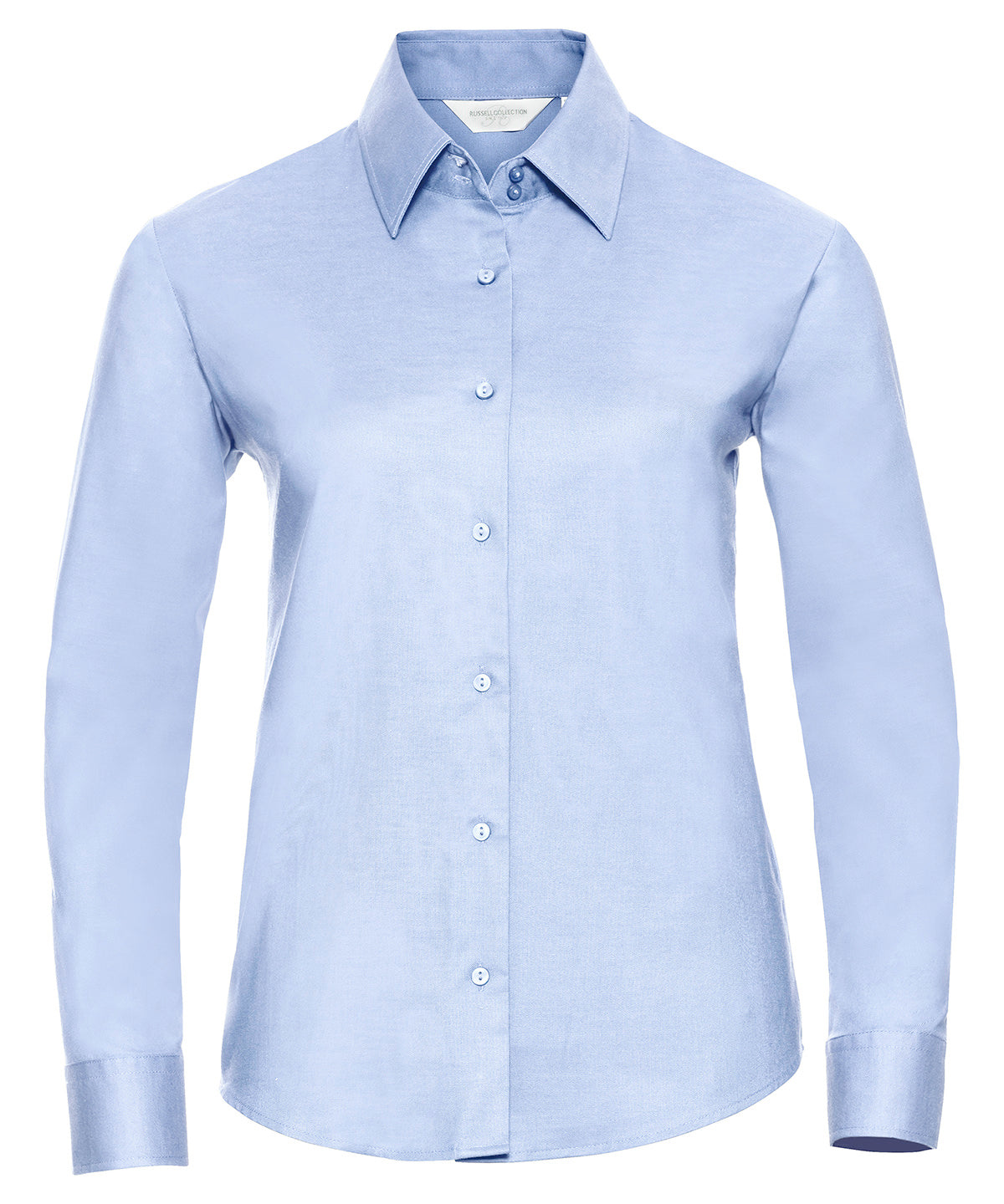 Russell Women's long sleeve easycare Oxford shirt Oxford Blue