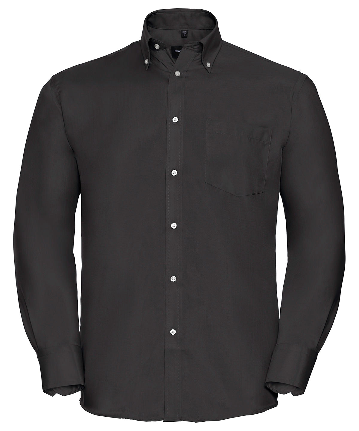 Russell Long sleeve ultimate non-iron shirt Black