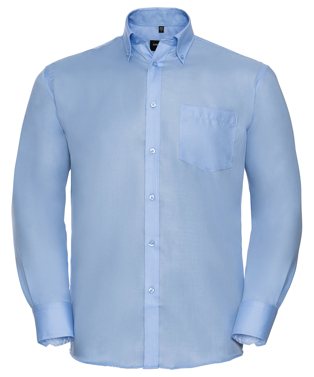 Russell Long sleeve ultimate non-iron shirt Bright Sky