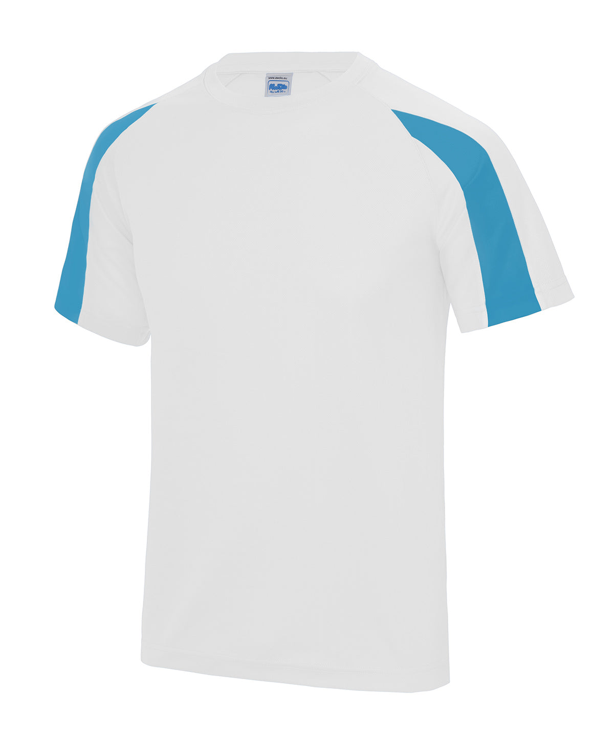 Just Cool Kids contrast cool T Arctic White/Sapphire Blue