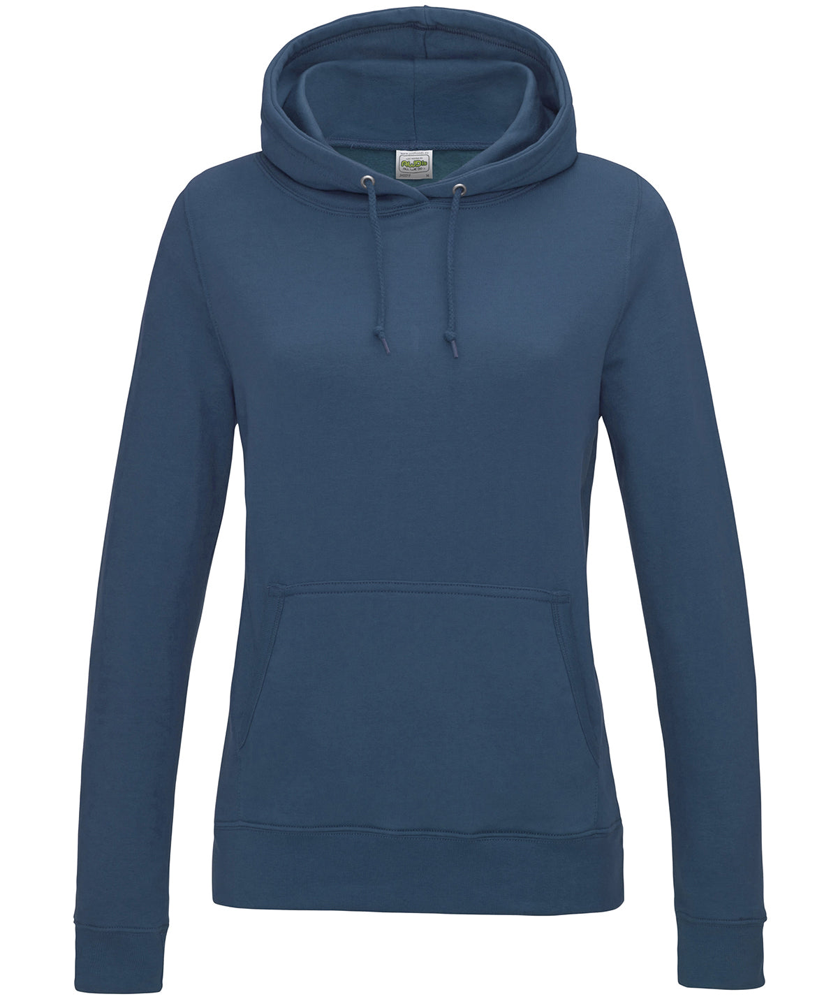 Just Hoods Women's College Hoodie Airforce Blue