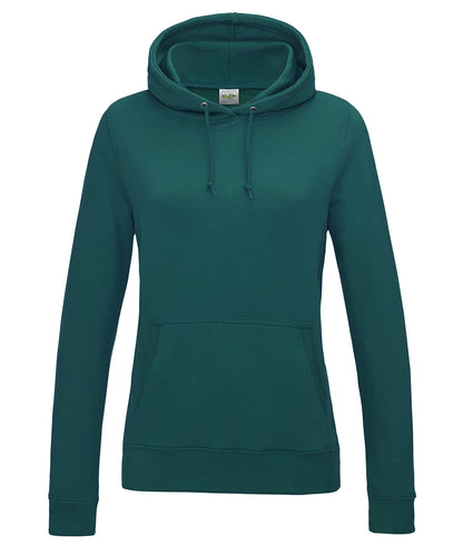 Just Hoods Women's College Hoodie Jade