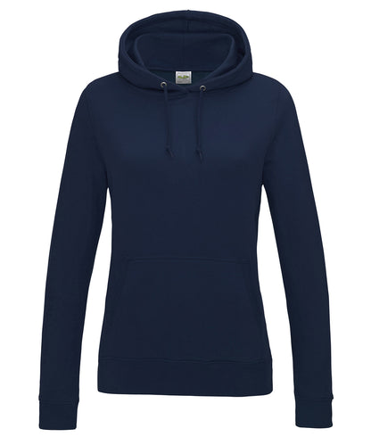 Just Hoods Women's College Hoodie New French Navy