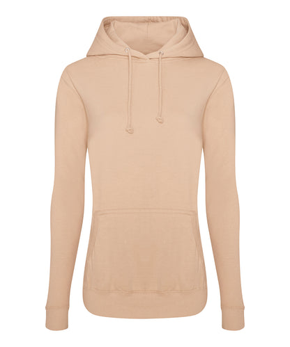 Just Hoods Women's College Hoodie Nude