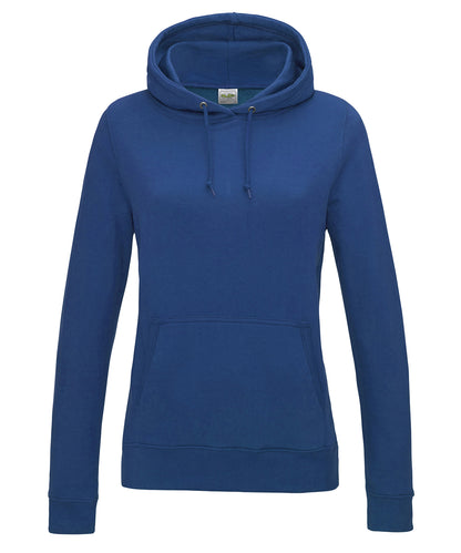 Just Hoods Women's College Hoodie Royal Blue