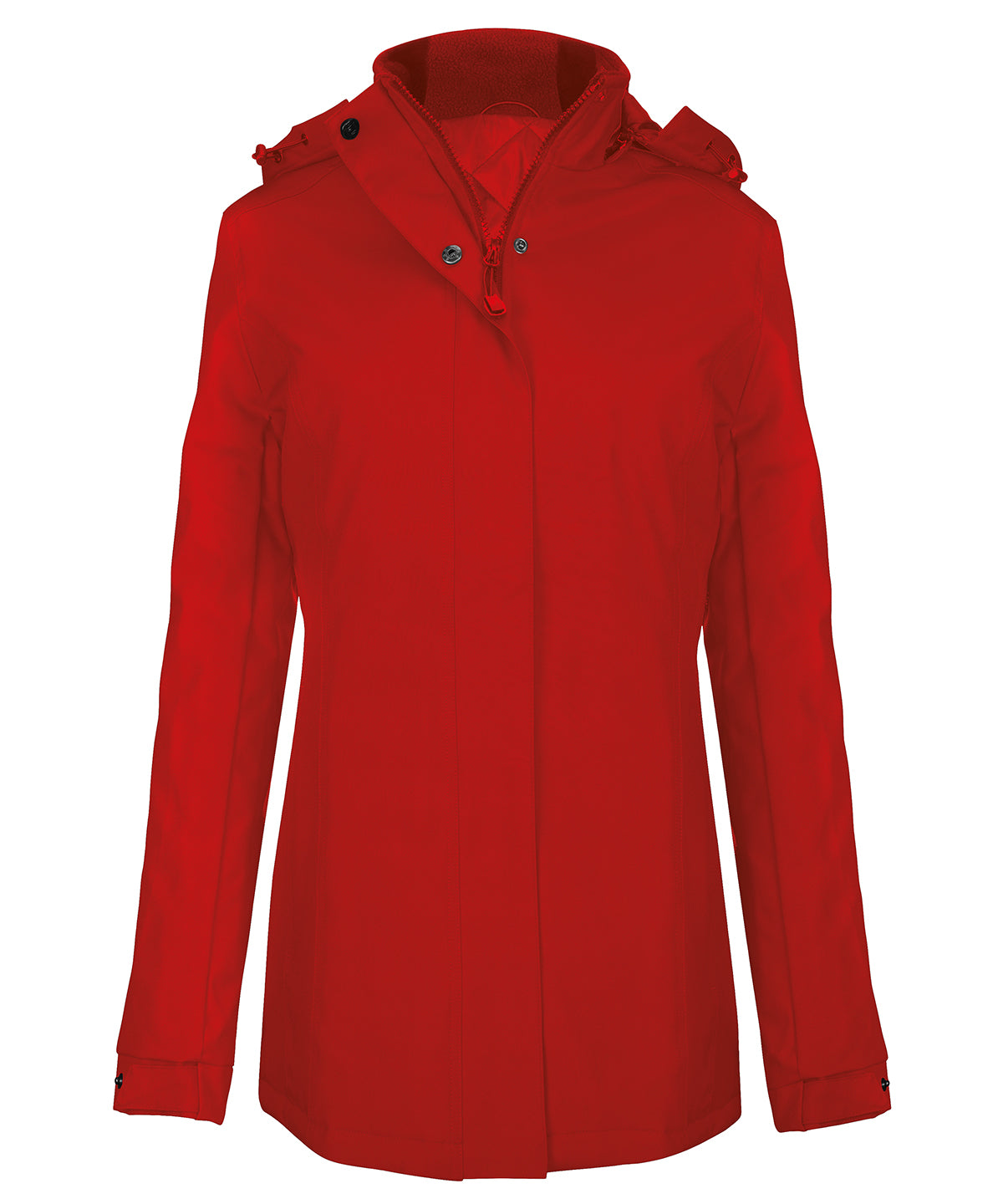 Kariban Ladies' parka Red
