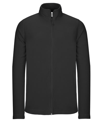 Kariban Full-zip microfleece jacket Black