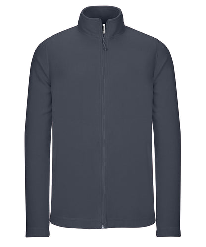 Kariban Full-zip microfleece jacket Convoy Grey