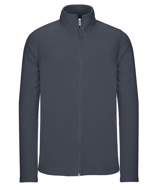 Kariban Full-zip microfleece jacket Convoy Grey