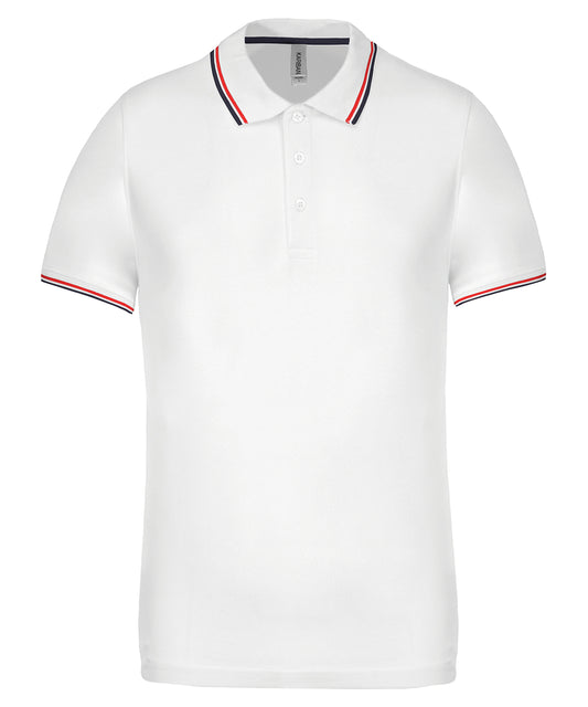 Kariban Short sleeve polo shirt White