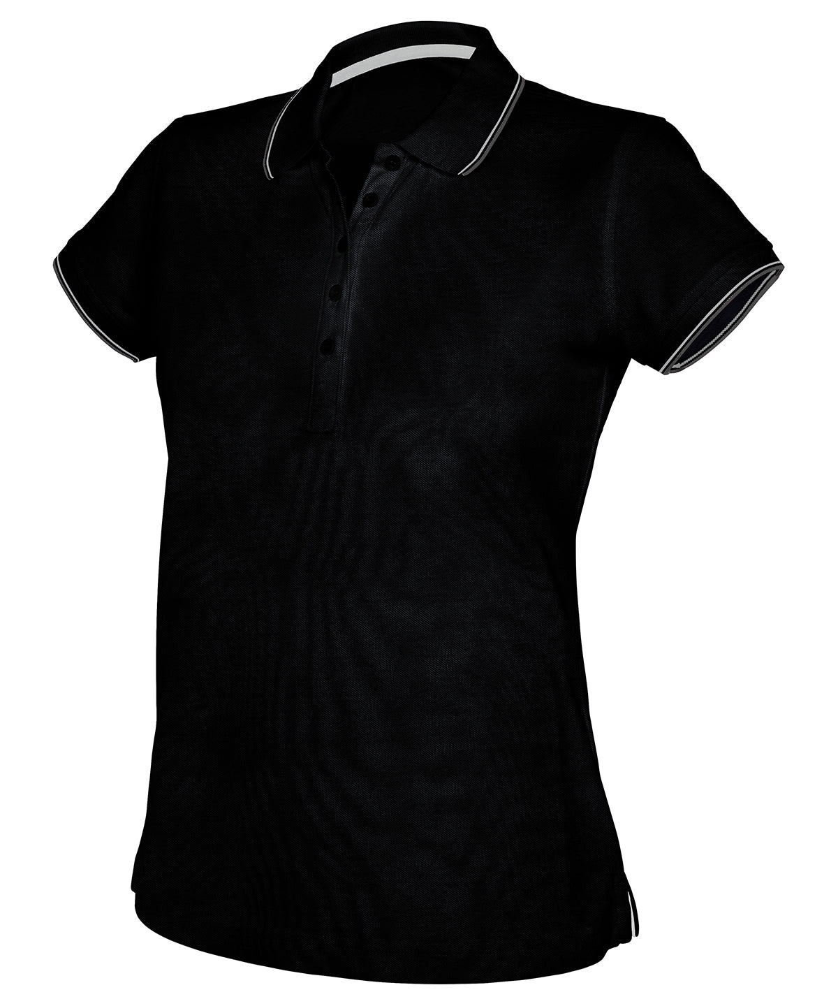 Kariban Women's short sleeve polo shirt Black
