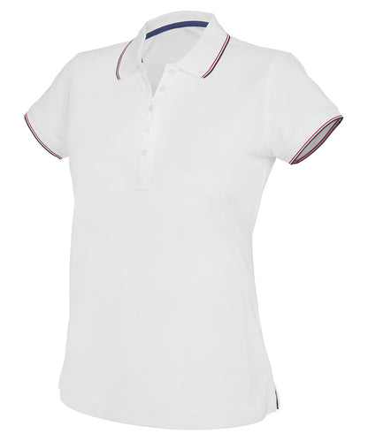 Kariban Women's short sleeve polo shirt White