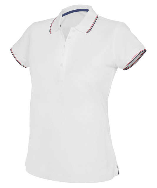 Kariban Women's short sleeve polo shirt White