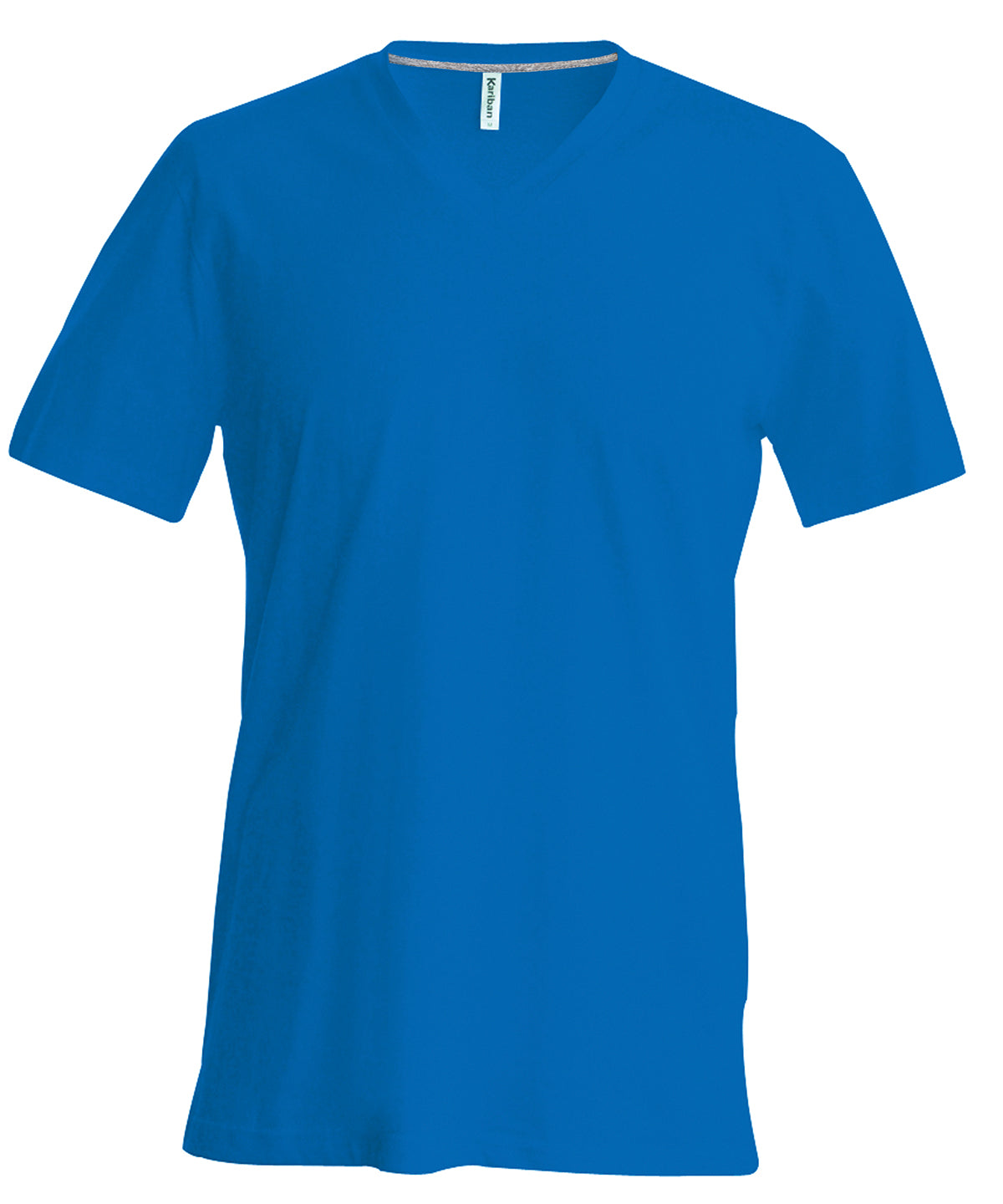 Kariban Men's short-sleeved V-neck T-shirt Royal Blue